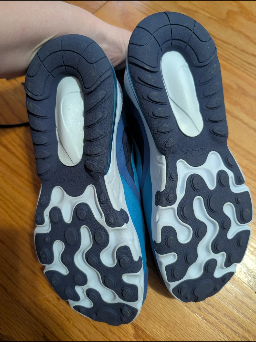 Nike Blue Air 270 React